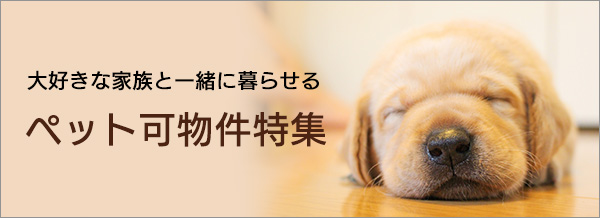 ペット可物件